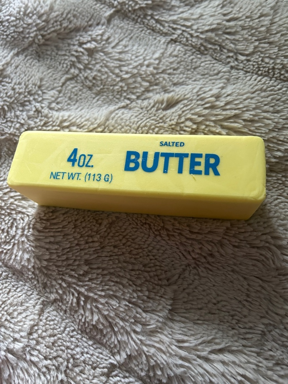 Stick of Salted Butter - Yellow Squishy